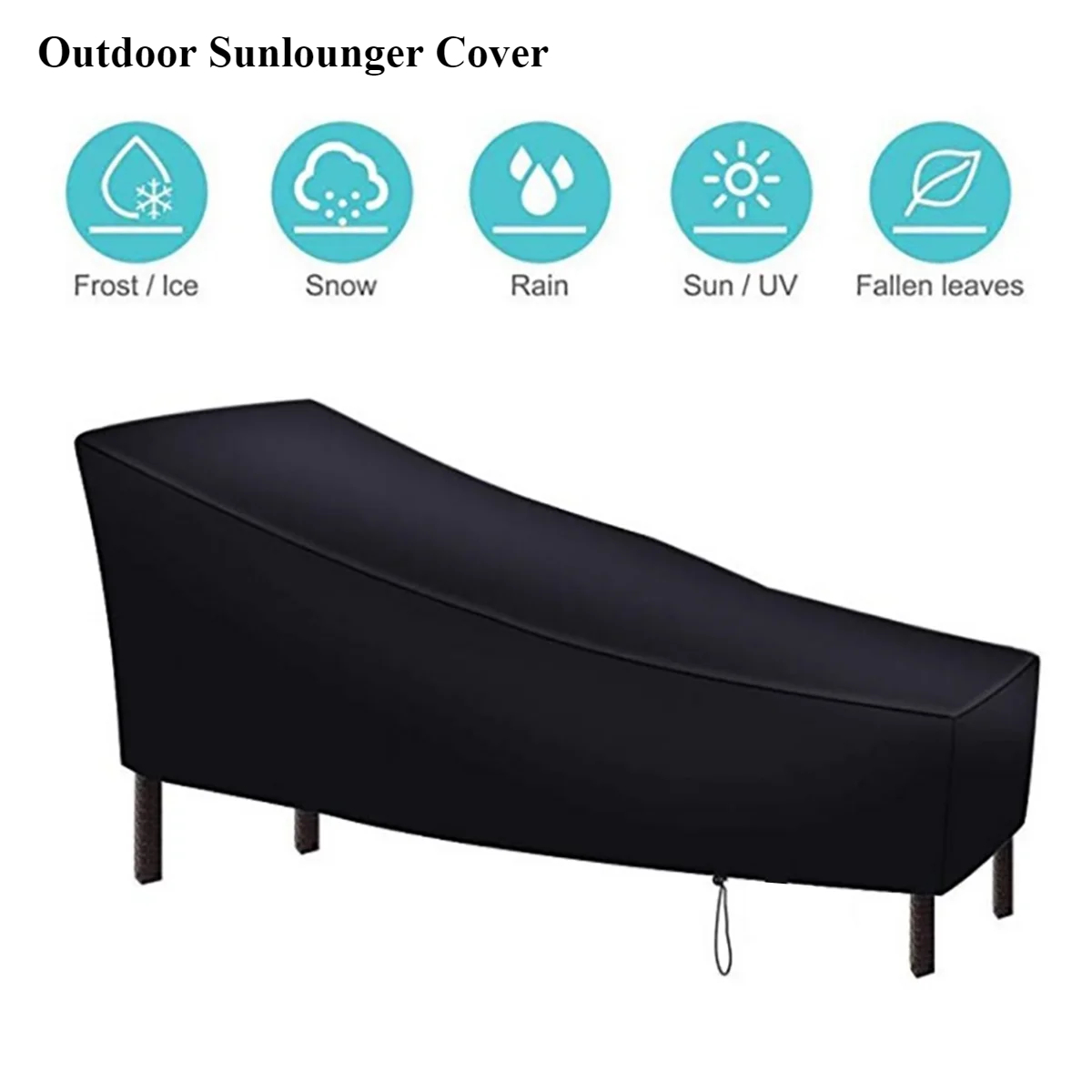 Outdoor Furniture Covers Waterproof - Sarung Kursi Santai dari Kain Oxford,