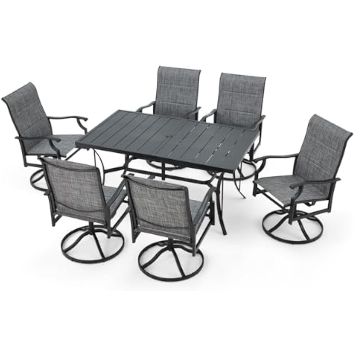 Outdoor Furniture Plus - Set Meja Makan Luar Ruangan Modern