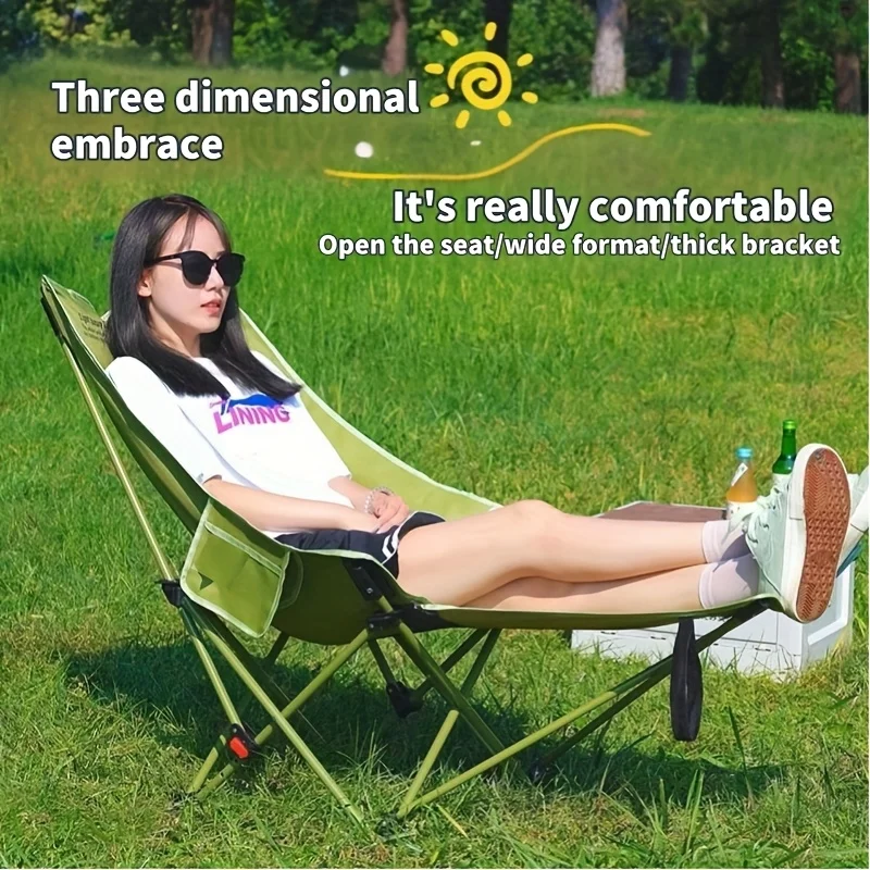 Outdoor Furniture Used - Kursi Bulan Lipat Portabel yang Dapat