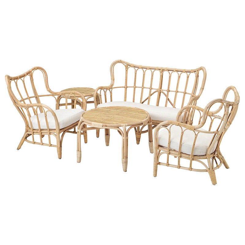 Outdoor Furniture Indonesia - Sofa Rotan Asli Alami Kustom Kursi