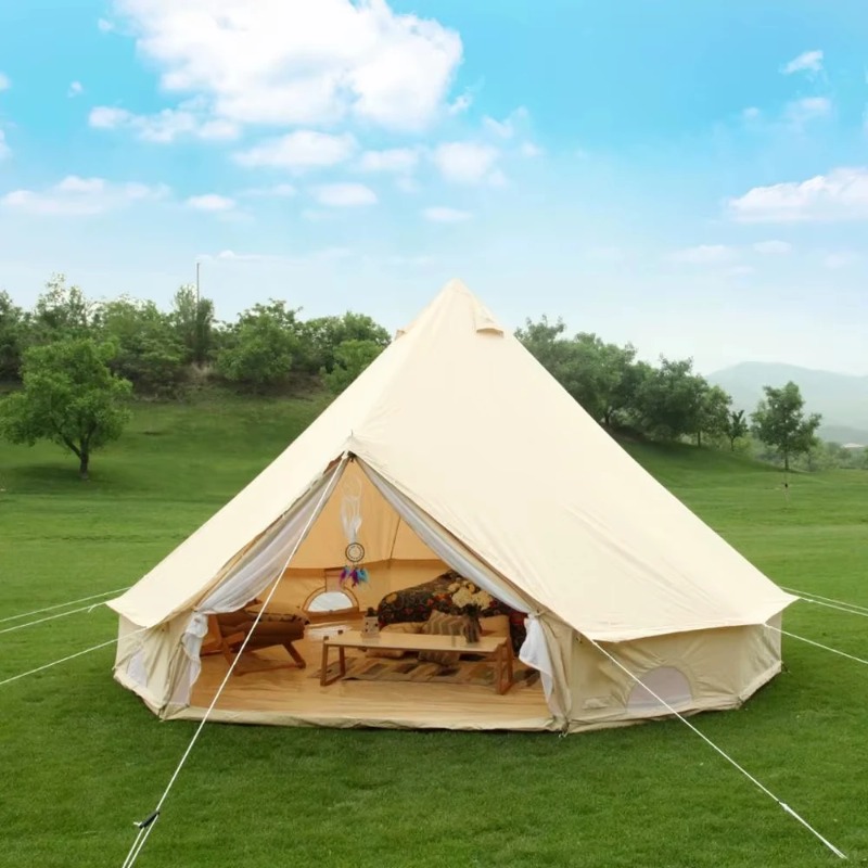 Outdoor Furniture Plus - Tenda Yurt India Tebal Anti Air