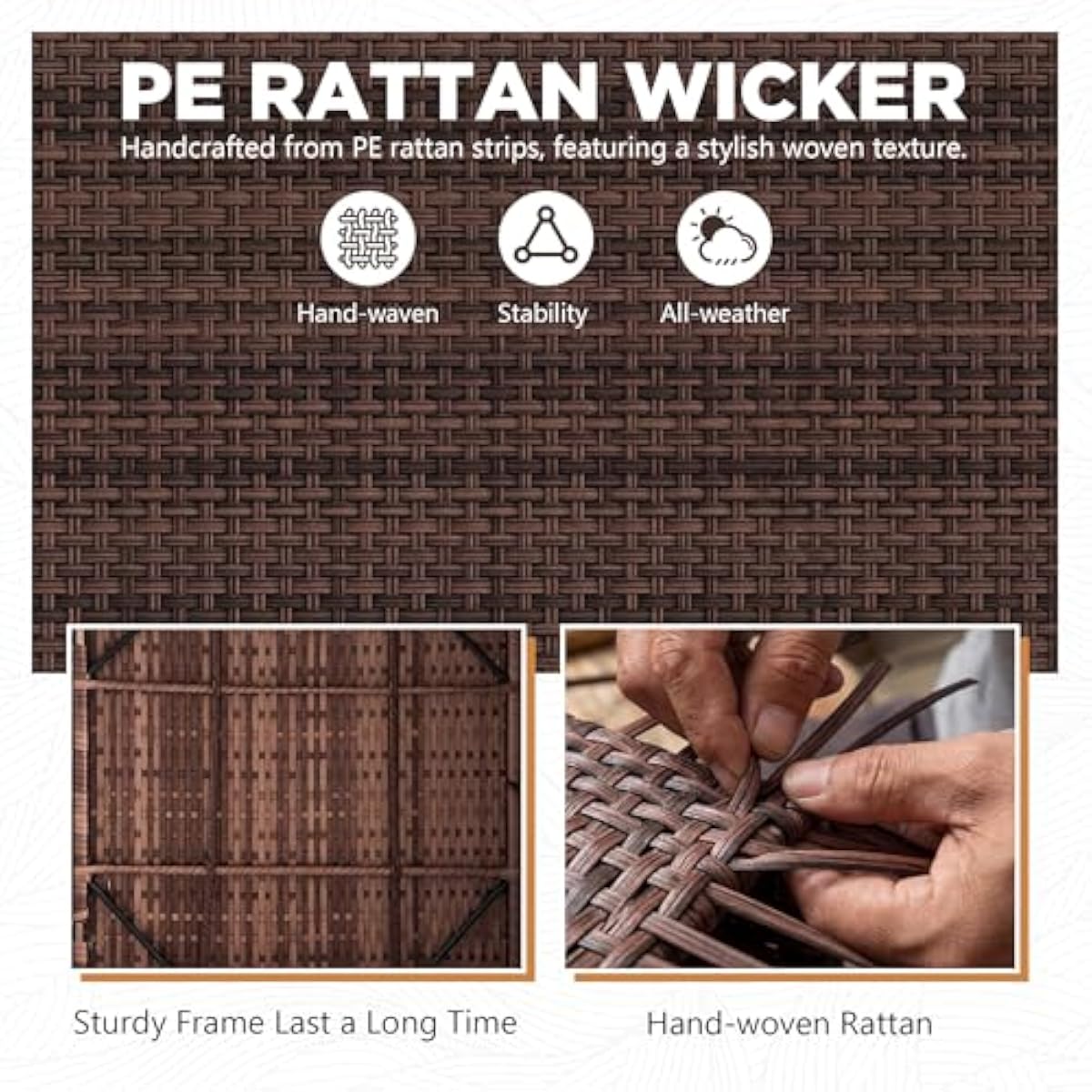 Set perabot teras rotan tahan  - Outdoor Furniture Plus ulasan dan harga