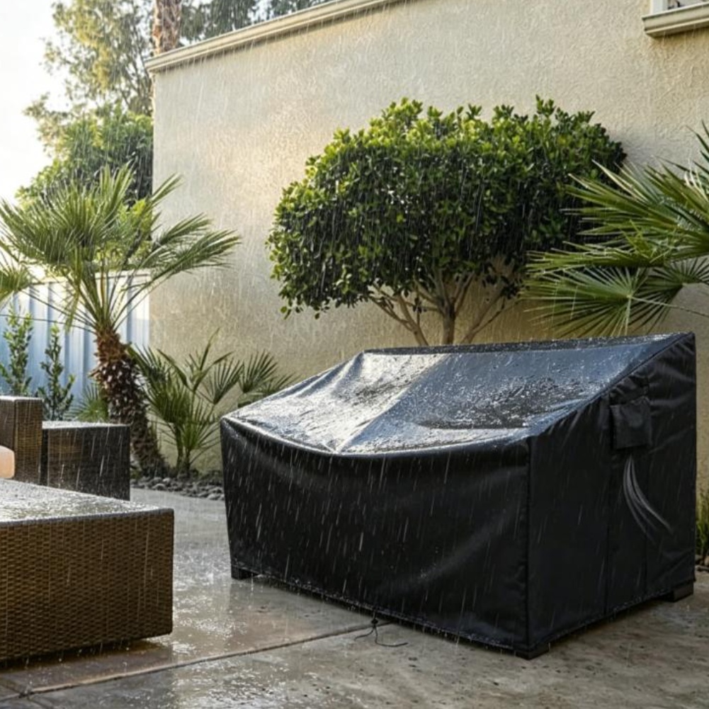 Penutup Sofa Patio Tahan Lama  - Outdoor Furniture Covers Waterproof ulasan dan harga