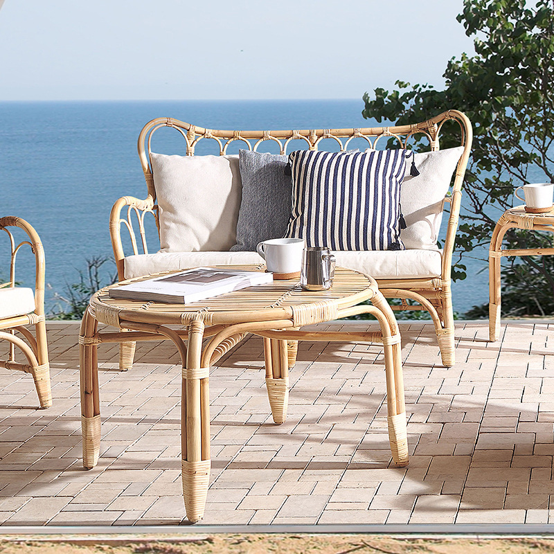 Sofa rotan alami Kursi rotan g - Outdoor Furniture Indonesia ulasan dan harga