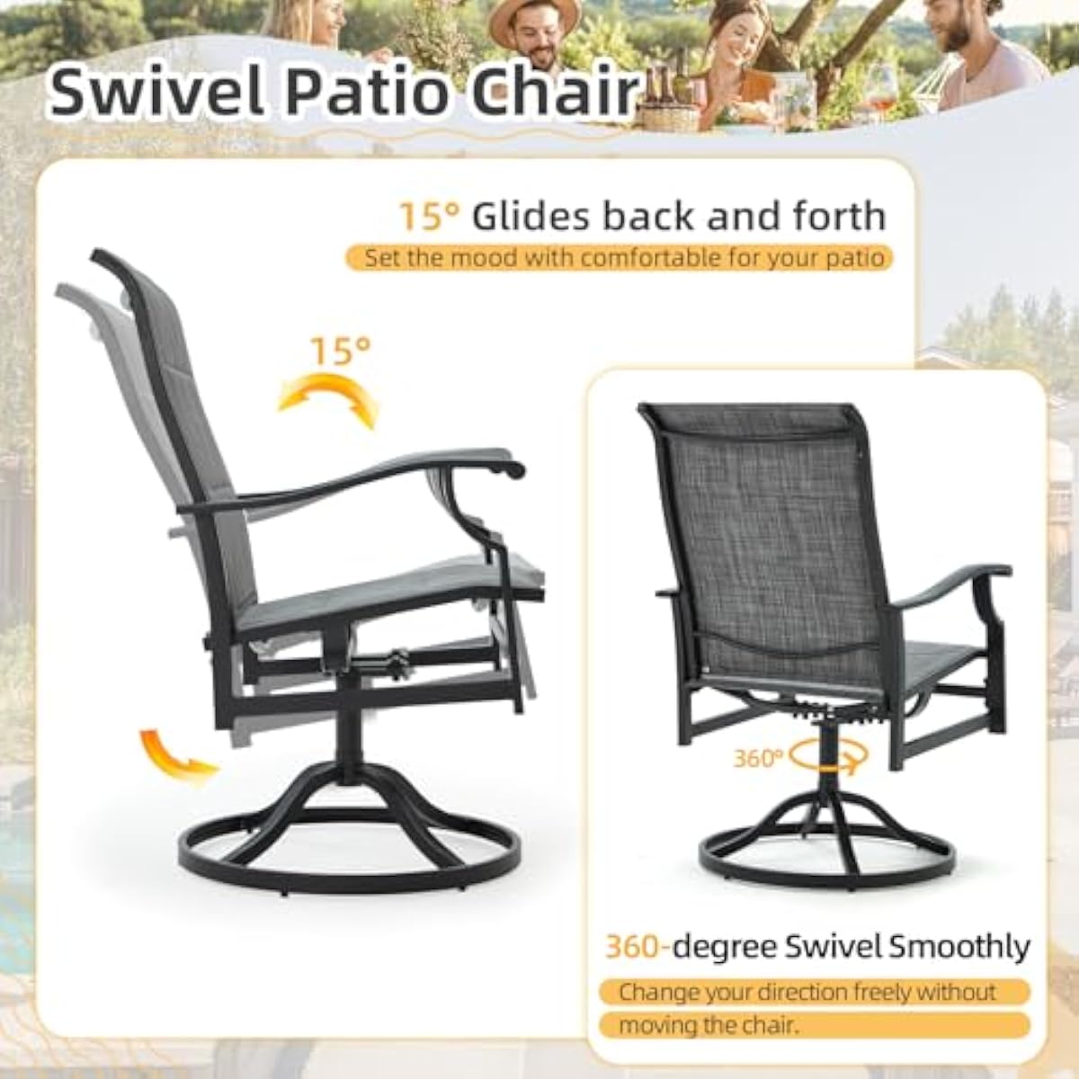 Set Meja Makan Luar Ruangan Mo - Outdoor Furniture Plus ulasan dan harga