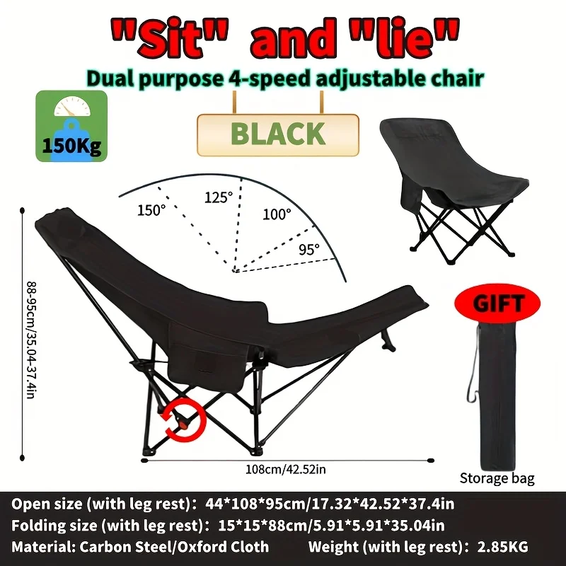 Kursi Bulan Lipat Portabel yan - Outdoor Furniture Used ulasan dan harga