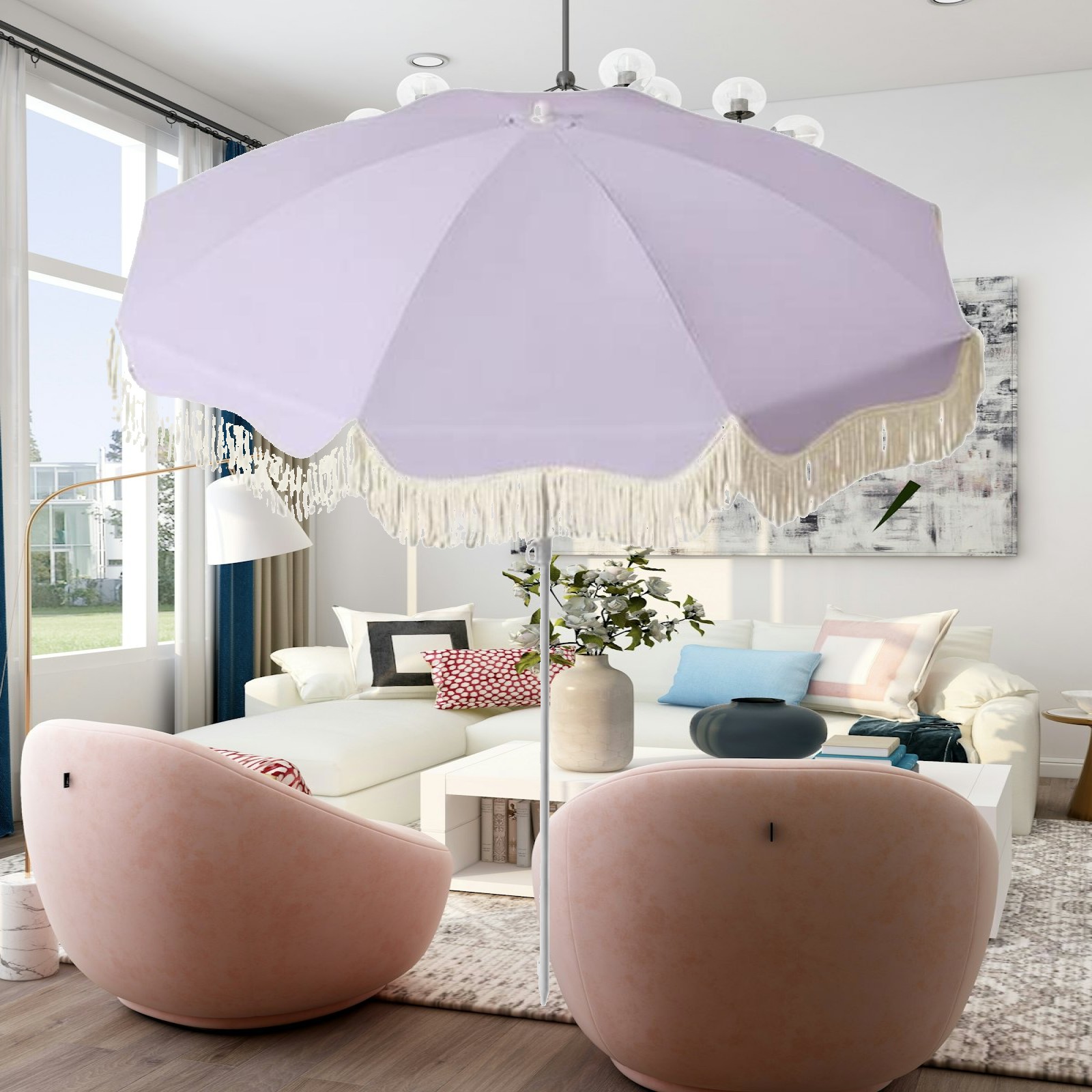 Payung Patio UPF50 Plus Pelind - Outdoor Furniture Plus ulasan dan harga