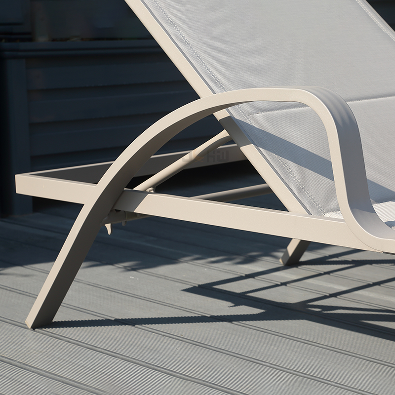 Kursi Santai Lipat Aluminium M - Outdoor Furniture For Pool ulasan dan harga