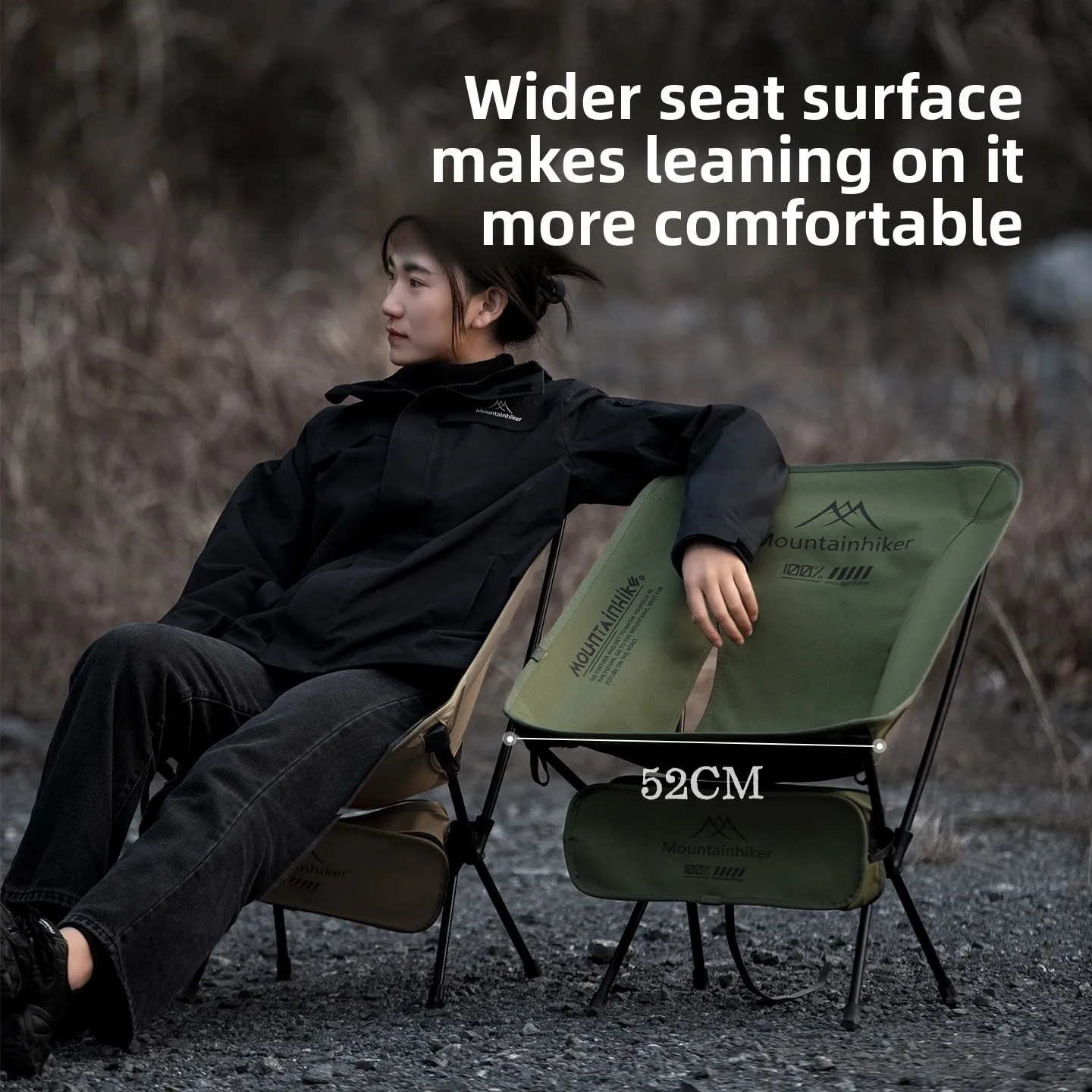 Kursi Lipat Ultra Ringan MOUNT - Outdoor Furniture Used ulasan dan harga