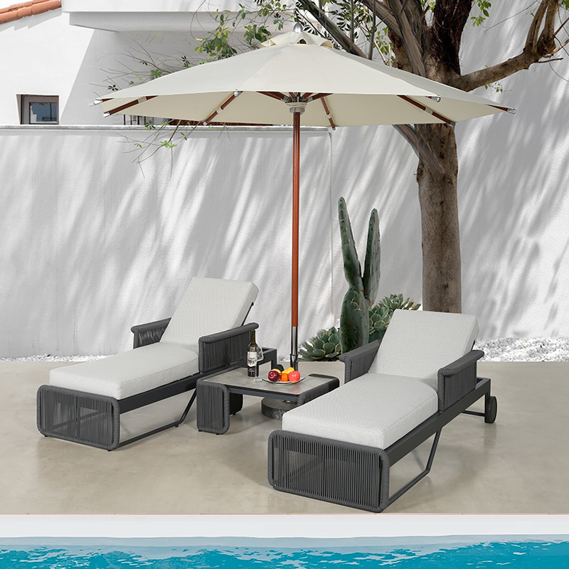 Kursi Santai Luar Ruangan Alum - Outdoor Furniture For Pool ulasan dan harga