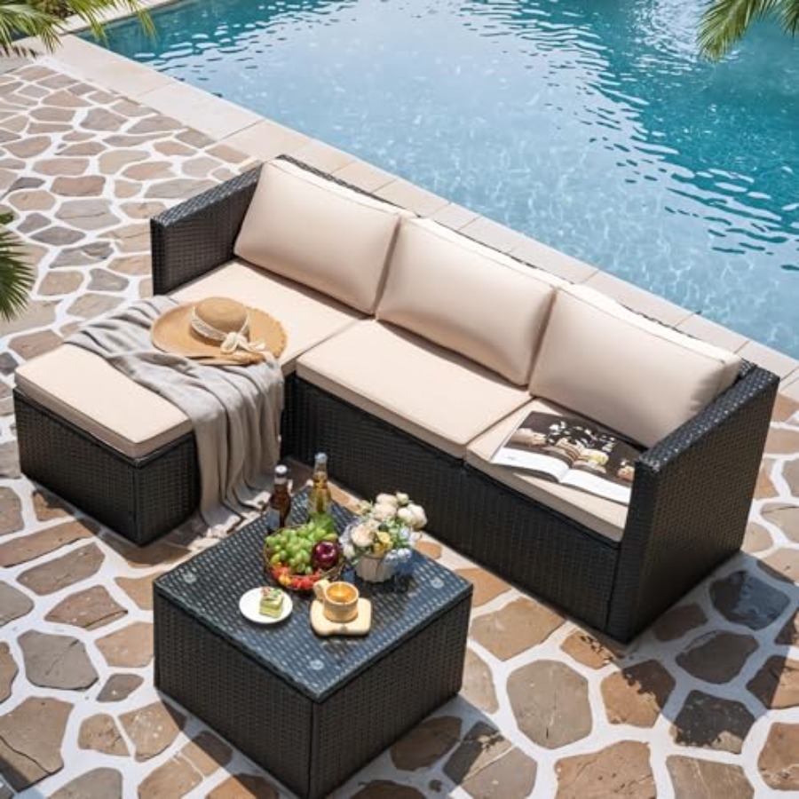Set furnitur teras luar ruanga - Outdoor Furniture Plus ulasan dan harga